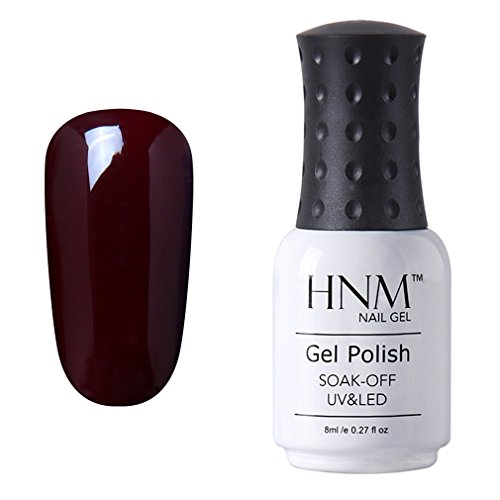 Gel Nail Polish, HNM Color Varnish Lacquer Shiny UV LED Soak Off Nail Art Manicure Salon 8ml Rendezvous (1336)