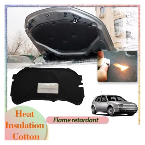 Isolant thermique capot Golf 4 protégeant la peinture moteur - 3
