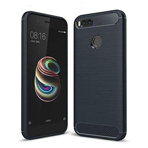 Image of Basic Case for Xiaomi Mi A1 / 5X (Carbon Fibre Blue)