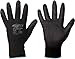 Produktbild 12 Paar MECHANIKER-HANDSCHUHE PU beschichtet schwarz Grösse 6-11 (L)