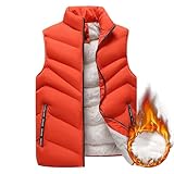 doudoune homme orange et noir ● Léger et chaud: ce gilet en coton est léger et facile à porter, avec une doublure épaisse et un stockage de température efficace. C'est un choix idéal pour sortir en automne et en hiver. Parce que vous pouvez choisir parmi une variété de tailles, quelle que soit la forme de votre corps, vous pouvez trouver un style qui vous convient.