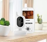 REGULIERBARE Mikofon-Empfindlichkeit und Zoom, damit Du jedes Geräusch Deines Kindes mitbekommst. aber nicht das Rascheln der Decke. Kamera verfügt über 2x-Zoom.