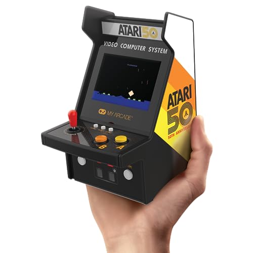 Atari Micro Player Pro: 100 Classic Arcade Games - Portable Mini Arcade Machine for Atari 50th Anniversary (Switch)