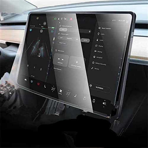 Écran Tesla Model Y rayé ? Solution film verre trempé mat robuste