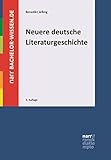 deutsche literaturgeschichte übersicht  Neuere deutsche Literaturgeschichte: Eine Einführung (bachelor-wissen)