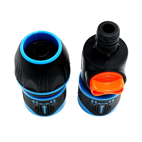 Schlauchkupplung Grüntek Schlauchverbinder und Connector Set mit Wasserstop