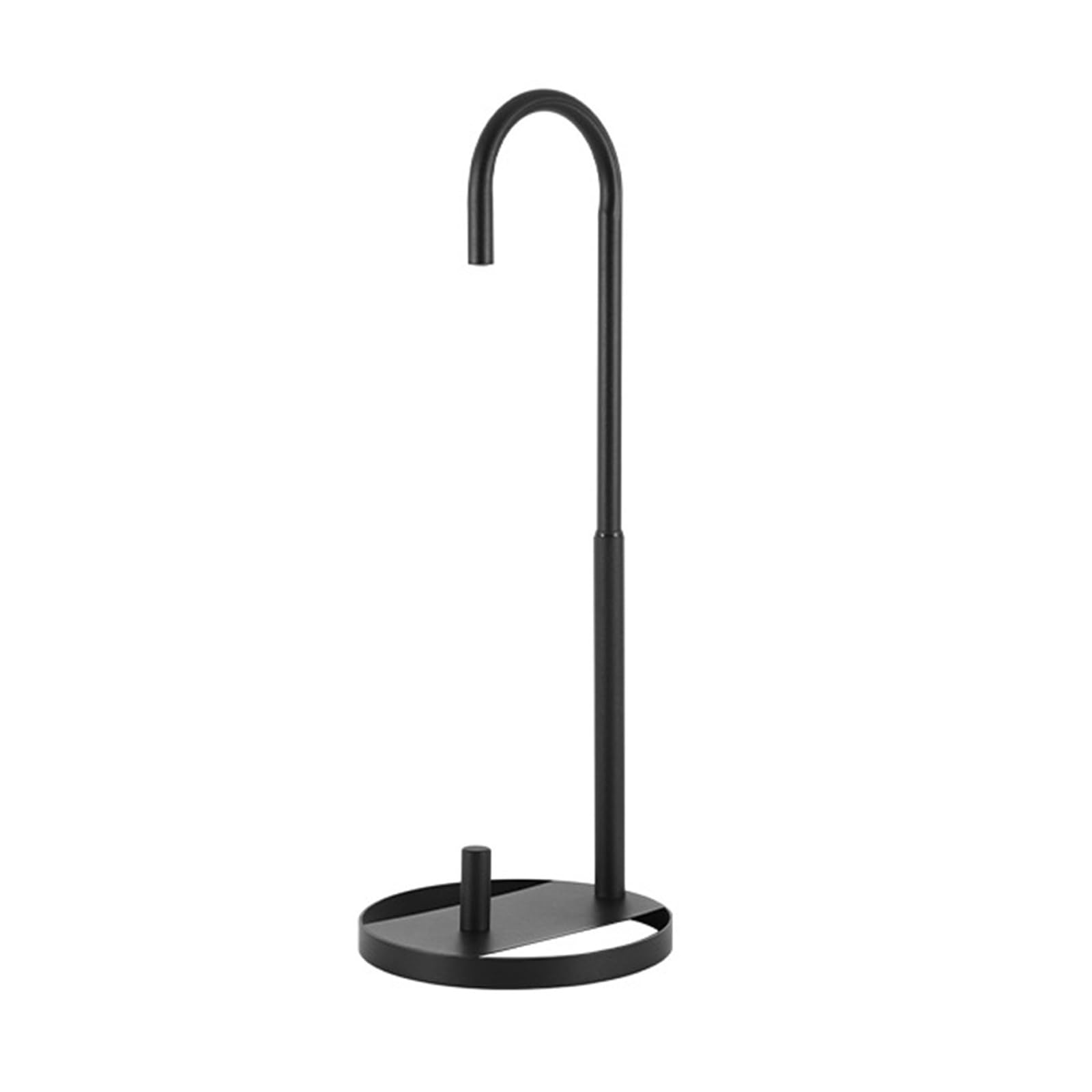 Telescopic Holder Sturdy Steel Tissue Dispenser for Kitchens and Toilets with Adjustable Length Feature Rustproof Paper Holder