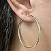 Small Hoop Earrings for Women, 14k Gold Earrings, Gold Earrings for Women Trendy, Gold Drop Earrings, 14k Gold Hoop Earrings, Hoop Earings - 2mm 1.5