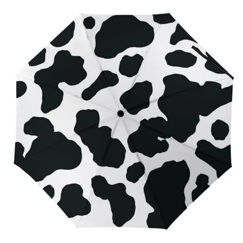 Parapluie pliable vache robuste contre la pluie battante et le vent fort