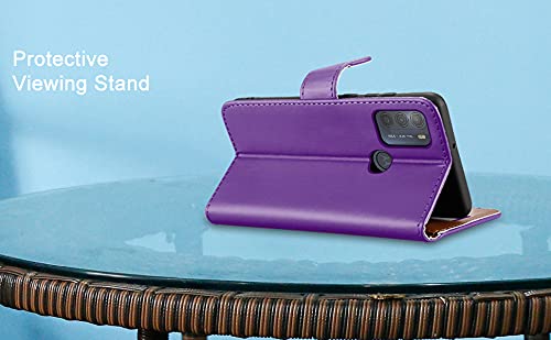 ICatchy - Custodia a portafoglio in pelle per