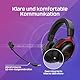 HyperX Cloud III S – Kabelloses Gaming-Headset, Multiplattform, 2,4 GHz, Bluetooth, Akkulaufzeit bis zu 120 Stunden, 2,4 GHz, 53-mm-Neigungstreiber, 10-mm-abnehmbares Mikrofon – Schwarz