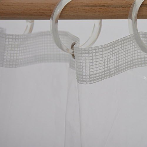 Casamode CPSC-72x72 Shower Curtain, Clear