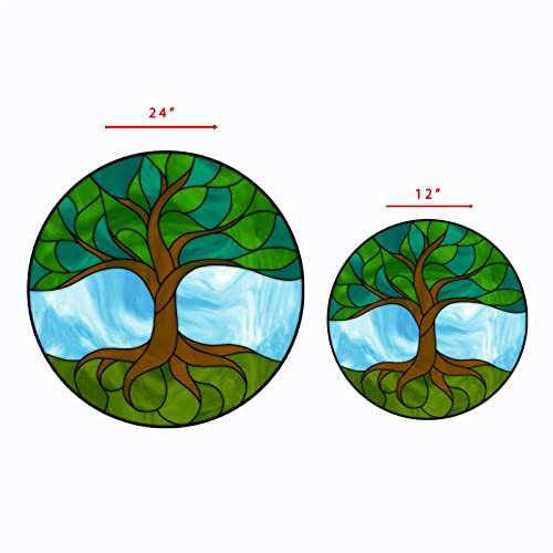 Vinilo decorativo para ventana Tree of Life 12" miniatura 4