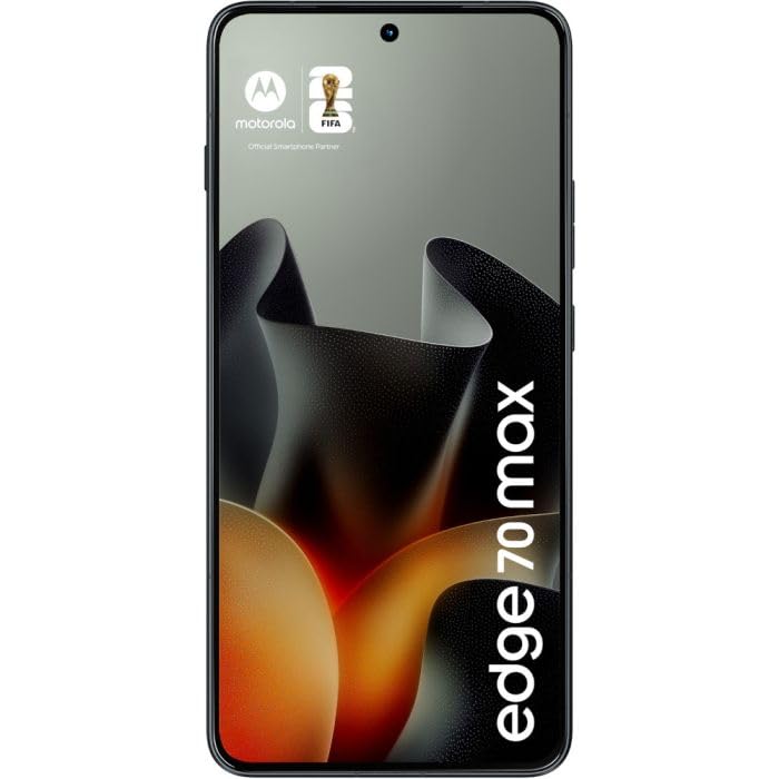 Motorola Edge 70 Max 5G, 256GB, 8GB RAM, Dual SIM, Pantone Dark Shadow