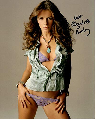 ELIZABETH HURLEY signed autographed photo