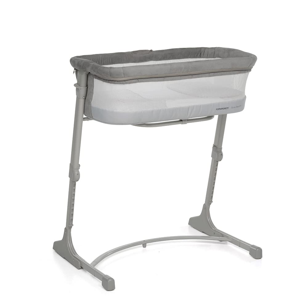 Foppapedretti iNanna Culla co-sleeping regolabile in altezza, per Bambini dalla nascita a 6 mesi (fino a 9 Kg), Perla