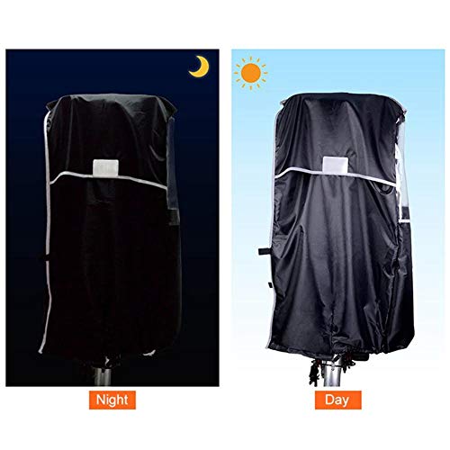 Funda impermeable para bicicleta para niños y protección para asiento trasero a prueba de lluvia 6