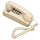 Retro-Wand Telefon Im Alten Stil, Wasserdichtes Festnetz-Kabel Telefon mit Lautstärke Regler, Vintage Wand Telefon für Haus, Hotel, Schule und Büro-Beige