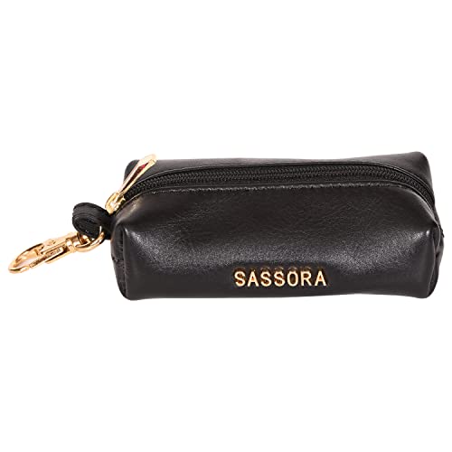 Image of Sassora Premium Leather Key Pouch For Car & Other Keys