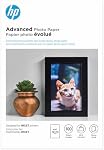 HP Advanced Photo Paper, Glossy (100 Sheets, 4 x 6 Inches, borderless)