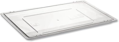 Vista 9 de Rubbermaid - Caja Tote para alimentos, producto comercial para restaurante, cocina y cafetería, 2 galones, transparente (FG330700CLR)