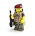 Collectible British Modern Paratrooper with Camo- Battle Brick Custom Minifigure