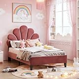 🌸Design Unique : La tête de lit en forme de pétale apporte une touche féerique et colorée à la chambre d'enfant. Son large modèle en pétale, recouvert d'un velours doux, assure confort et respirabilité. Aérienne et onirique comme un nuage, elle ravira assurément votre enfant.