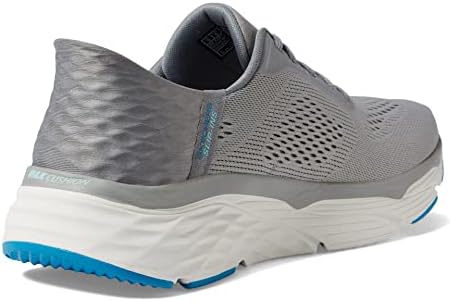 Skechers Women's Hands Free Slip-Ins Max Cushioning Elite-Mystic Passion Sneaker, Charcoal/Teal, 6 | Image 4
