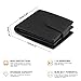 GOIACII Mens Wallet Large Capacity Genuine Leather RFID Blocking Bifold Wallets for Men with ID Window and 15 Card Slots