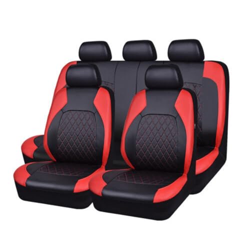 Mulcort Fundas Asiento Coche PU Piel 9 Piezas