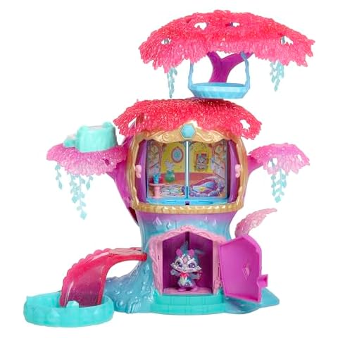 Magic Mixies Mixlings Magic Light-Up Treehouse with Magic Room Reveal and Exclusive Glow Magic Mixling and Wand | Amazon Exclusive Cover