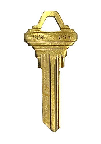 Ilco Taylor SC4-BR Key Blank, for SCH C 6 PIN (50-Pack)