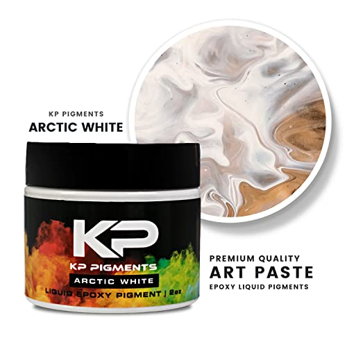 Kp Pigments Epoxy Pigment, Epoxy Resin Tint With Spoon For Arts And Crafts, Jewelry, And Cups (Arctic White) #TOP5