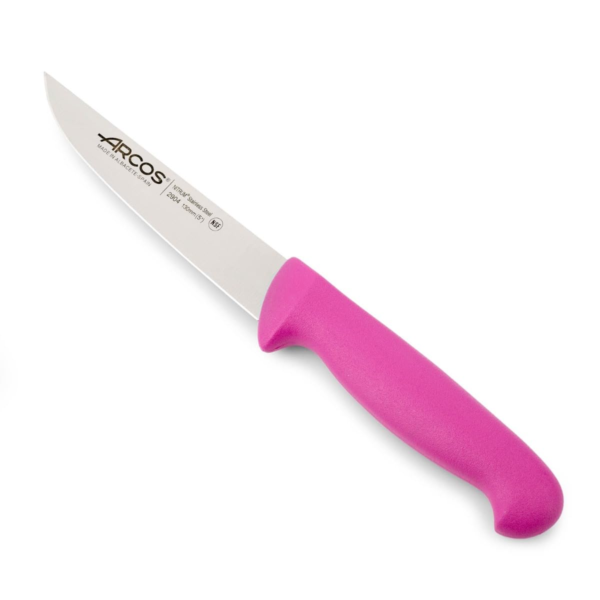 Arcos Cuchillo Chef con Hoja Acero Inoxidable Nitrum 200 mm. Cuchillo Cocina Profesional multipropósito. Mango ergonómico Polipropileno. Serie 2900. Color Negro. — view 35