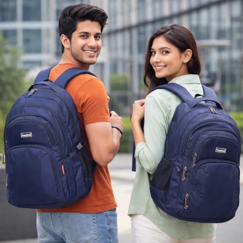Image of FIREHORSE Ajax Anti theft bag | Durable Laptop Backpack for Men & Women - Water-Resistant Travel Backpack | Padded Compartments for Work, School & College | 45L