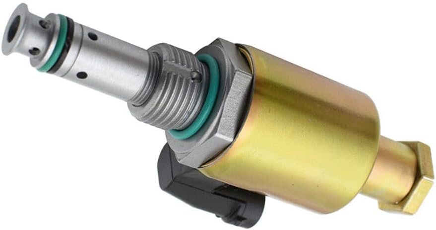 122-5053 Oil Pump Solenoid Valve Compatible with CAT E322C 3126 3126B IPR Valve Injector Regulator Compatible for Caterpillar 3126B 3126 3116 Fuel Pressure Regulator Sensor Valve 1225053 107-1228