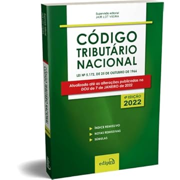 Capa do livro Código Tributário Nacional 2022: Mini