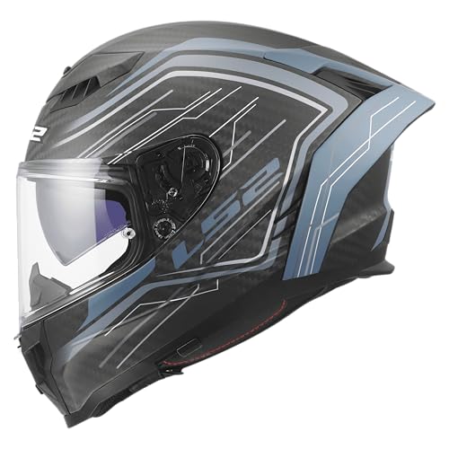 Casque Moto Intégral LS2 Dragon SUBIC Blue Petrol - Équipement Motard