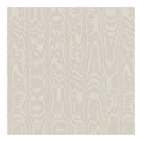 Image of Boutique Moire Texture Oyster Wallpaper | Beige Textured Design | Paste the Wall | Eco-Friendly