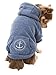 TRIXIE BE Nordic Hundepullover Flensburg, blau, XS