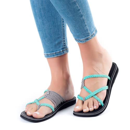 Image of Plaka Flip Flops Sandals for Women Oceanside