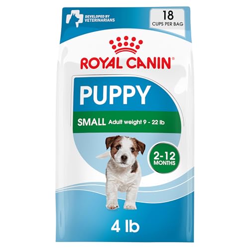 Royal Canin Size Health Nutrition Small Puppy Dry Dog Food, 4 lb Bag