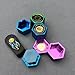 YEUEK TAOM Hexagon Magnetic Chalk Holder,Portable Pool Cue Chalk Holder for Predator Chalk,Silent Chalk Holder Pool Billiards,Pool Cue Chalk Case for Hexagon Round Billiards Pool Table Accessories