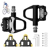 WOWSPORT SPD-SL Road Bike Pedals - 9/16' Ultra-Lightweight...
