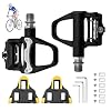 WOWSPORT Clipless Road Bike Pedals W500-9/16 Ultra-Lightweight Clipless Design with 3-Bolt Cleats, Nylon Composite & Sealed Bearings