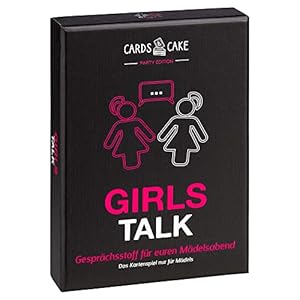 CARDS & CAKE® Kartenspiel Mädelsabend I Geschenk für Freundin I Spiel für Frauen I JGA Geschenkideen oder als…