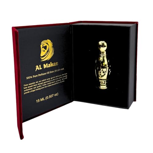 Jewel of the Nile - Exotic Perfume - (Made in Saudi – 15 ML - 0.51 Fl Oz) Roll-On a sweet, fresh, and diffusive floral unisex oil notes of jasmine, honey suckle, and rich oud | Alcohol-Free image 2