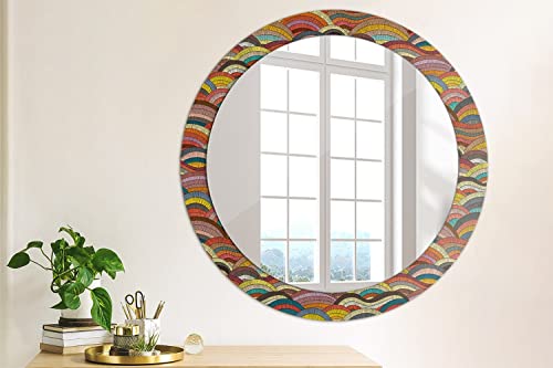 Miroir imprimé décoratif au design moderne de qualité supérieure