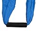 Versatile Yoga Swing Hammock, Anti Aerial Sling Indoor Outdoor Fitness, Strengthen Core Muscles Adjustable Length Design (Dark Blue)