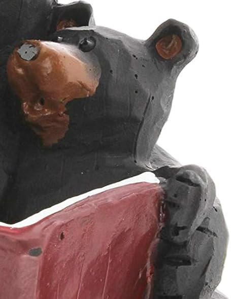 Miniatura 4 de Lipman - Figura de oso negro para leer a los cachorros, 4 pulgadas